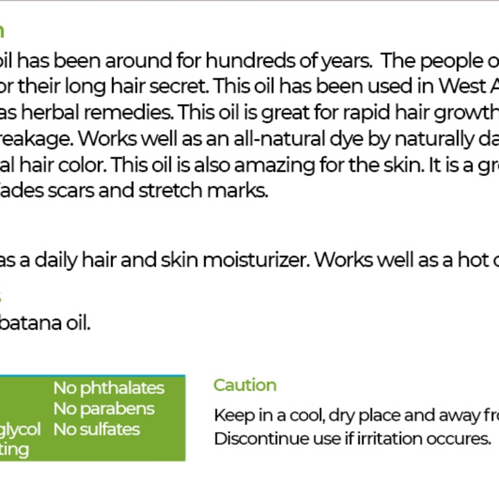 COPY - Batana oil - Picture 4 of 4